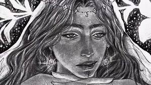 The story of Majnun Layla tells of Qays He who loved Layla with a great love But society prevented them from marrying. He lost his mind and was called Majnun Layla (a night madman). He wandered aimlessly in the desert, composing poetry in praise of her. His story became a symbol of pure love that transcends Reason and worldly constraints | Ad Hm