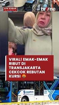 Rebutan Kursi, Penumpang Ribut Di Transjakarta Viral ! | AKIP tvOne