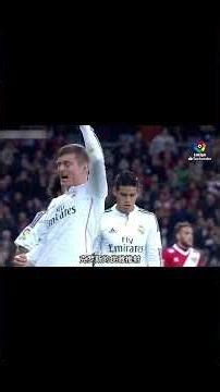 足坛十大无解贴地斩，谁是你心中的满分进球？ #德布劳内 #梅西 #克罗斯