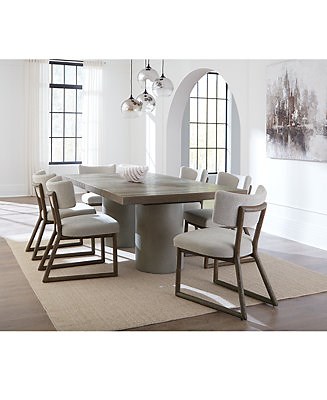 Fantasia 7pc Dining Set (Table   6 Side Chairs) - Macy's