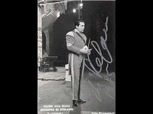 Giuseppe di Stefano - La fleur que tu m'avais jetee (Live)