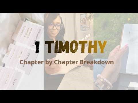 1 Timothy 4 | Chapter-by-Chapter Breakdown 📖✨Godly Leadership & Sound Doctrine