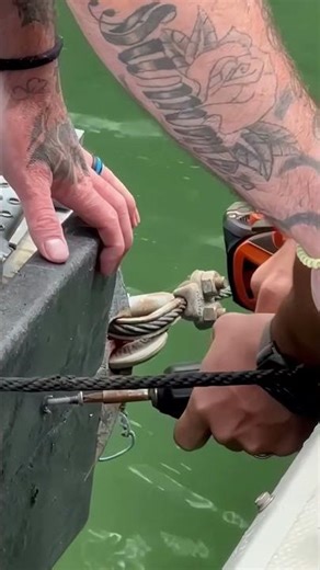 That Screw Was Built Different 😳 (@lake_lanier_striper_snipers) #shorts