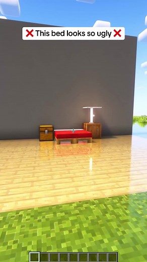 Minecraft Gigachad Bed Transformation!