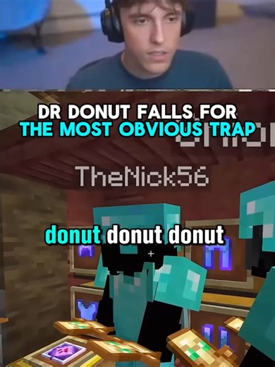 Dr Donut falls for obvious trap #donutsmp