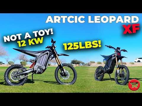 Arctic Leopard XF: A 60 MPH Mini Electric Dirt Bike That DESTROYS a Surron Lightbee | Full Overview