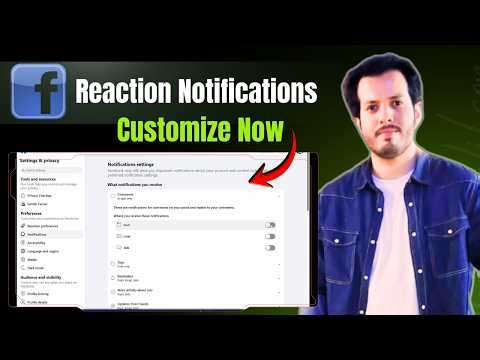 How To Customize Reaction Notification Preferences on Facebook | Full Guide