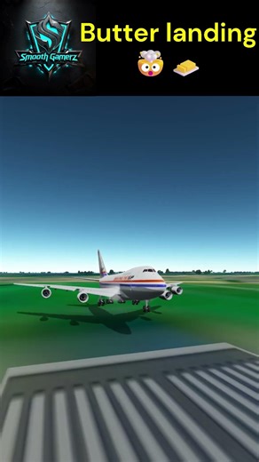 Boeing 747 Butter landing challenge complete #butterlanding #plane