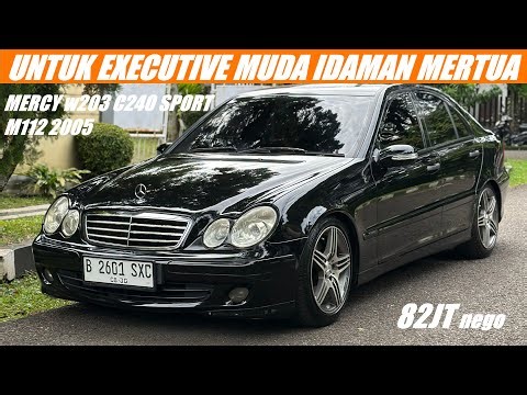 FOR SALE - MERCY W203 C240 SPORT M112 2005 PAKE INI MERTUA YANG SUNGKEM @garasikacang