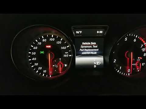 2016 Mercedes Benz CLA250 Service Reset