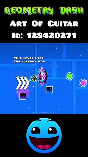 Art of Guitar in Geometry Dash 🤯 #geometrydash #trending #robtop