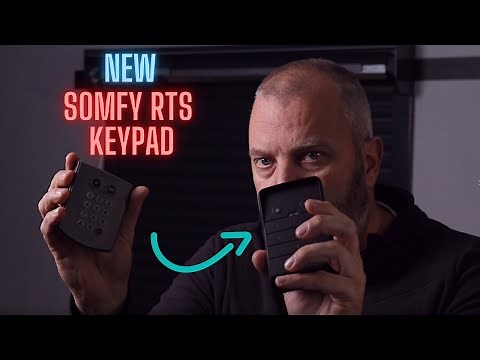 The new Somfy Keypad RTS - indepth look and comparison