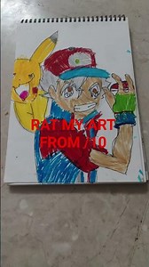 #drawing #ash ketchum #pokemon