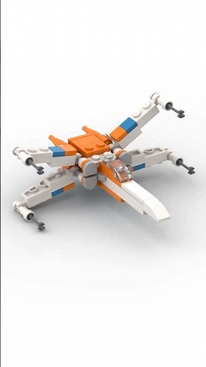 Star Wars Poe Dameron's X-Wing Fighter Lego 30386 #starwars #lego #legostarwars #yoda #fighterjet
