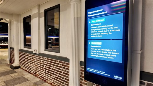 LIRR deals with delays, cancellations due to ongoing storm-related issues