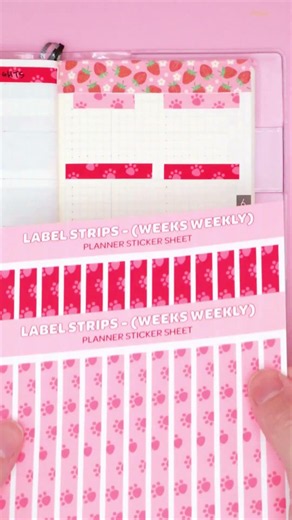 Let's Setup my Hobonichi Weeks! 🍓🍓🍓