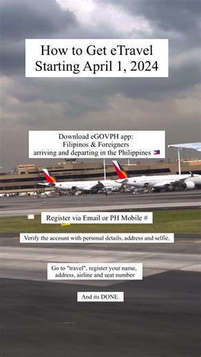 How to Get eTravel (72hours before your flight) | Step-by-Step Guide
