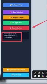 आधार कार्ड PDF एक Click में Crop करो और A4 Print करो! 🖨️