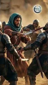 Why Moses Climbed a Mountain During the War! #BibleStories #shorts