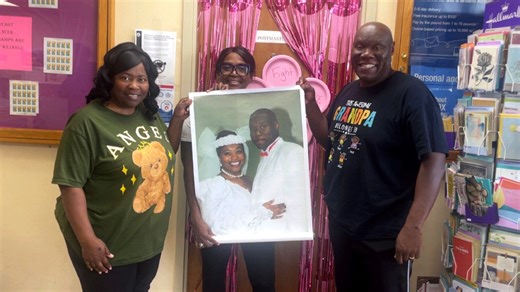 USPS clerk saves lost wedding photo for nearly a year before finding family
