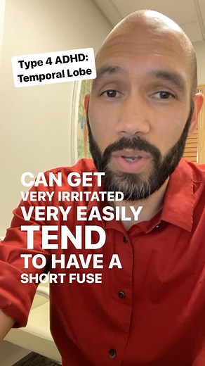 7 types of ADHD: Type 4 is Temporal Lobe ADHD. Can be Inattentive, easily distracted, disorganized, irritable, short fuse, dark thoughts, mood instability, and may struggle with learning disabilities. May or may not be hyperactive. 🧠🧠 #adhd #adhdawareness #mentalhealth #mentalhealthawareness | Joseph Kepo'o
