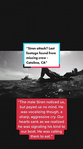 Cryptid Sighting: Siren Merman Attack in Catalina, CA