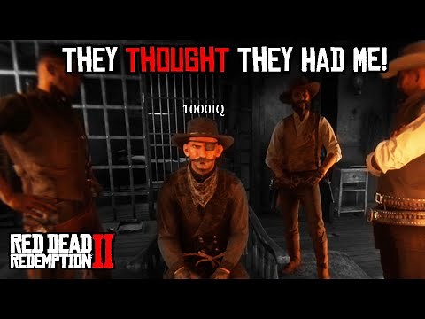 1000IQ Play to ESCAPE The Law in Red Dead Redemption 2 Roleplay