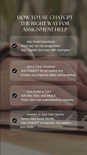 How to Use ChatGPT the Right Way for Assignment Help