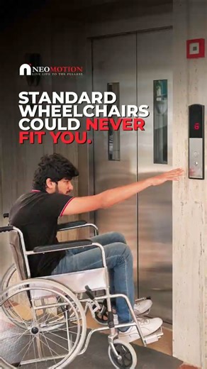 Make the right choice. Make it with NeoFly. It's more than just a standard wheelchair.✨️