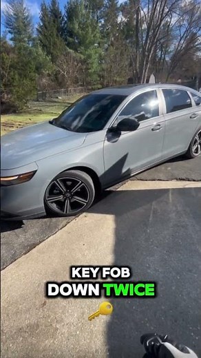 2025 Honda Accord Key Fob Trick You NEED to Know! 🚗💨