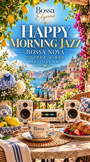 Happy Morning Jazz ☕ Relaxing Bossa Nova Coffee Music for a Beautiful Day