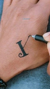 69K views · 143 reactions | Initial K tattoo #tattooideas #tattooartist #trending #viral #minitattoo #ink #diytattoo | Mr Artist | Facebook