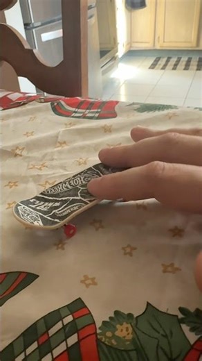 360 Flip On A Hot Wheels Fingerboard! #youtubeshorts #fingerboard #hotweels #techdeck