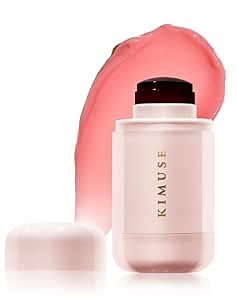 KIMUSE Jelly Cheek & Lip Tint, Watercolor Blush, Multi-Use Makeup, Tint for Cheeks, Lips & Eyes, Lightweight, Sheer & Buildable Color, Vegan Formula, Cruelty-Free