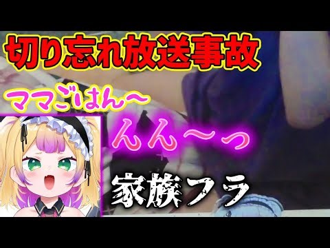 【切り忘れ】VTuber超美麗後にまさかの放送事故生配信！？家族も出てきてしまったわからせちょろ【深層組切り抜き】