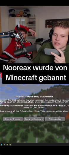 Nooreax Banned from Minecraft: The Craft Attack 13 Incident