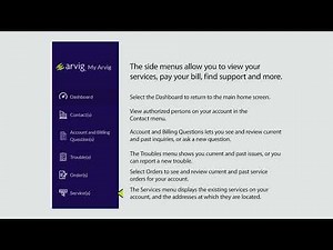 Introduction to the My Arvig Portal