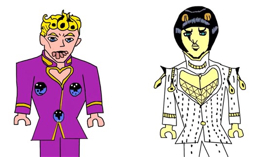 七分半看完黄金之风前两集（全程高能）