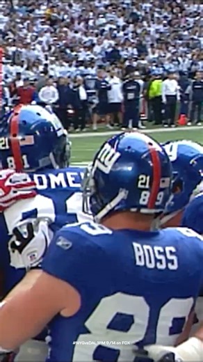 Throwback to Amani Toomer's big run against Dallas 💨 | New York Giants