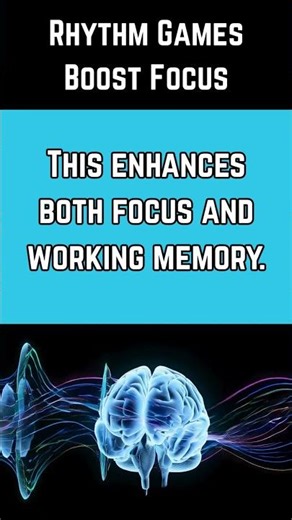 How Rhythm Games Boost Your Brainpower #shorts #psychologyfacts #gaming