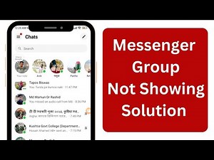 Messenger Group Not Showing | Messenger Group Disappeared