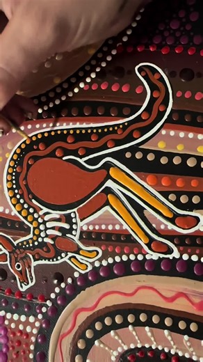 Easy Aboriginal Art: Connecting with Kangaroo Creatively