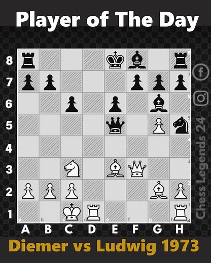 Player of the day #chess | Chess Legends 24