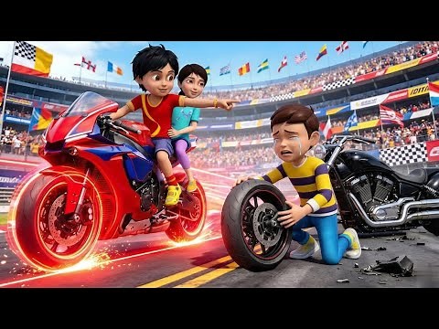 Shiva vs Rudra: The Ultimate Heavy Bike Race! 🏍️💨 Who Serves the Coffee? | Shiva Rudra Cartoon 2026