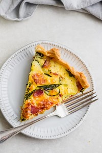 perfect breakfast quiche (customizable fillings!) - Blue Bowl