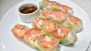 Vietnamese fresh spring roll recipe. | My Healthy Dining