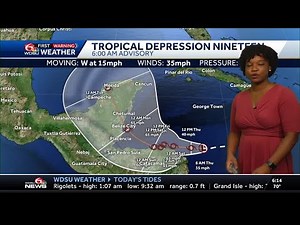 Tracking Tropical Depression 19