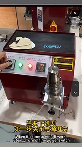 11 reactions | Leather Edge Ironing Machine Tutorial Tknowell Machine #shoes machine#shoes making machine #tknowell WeChat/WhatsApp ID: +008615017418242 | Tknowell Cindy Lee | Facebook