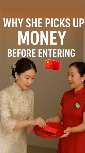 Crossing the Threshold — Chinese Wedding Tradition 👰‍♀ 🇨🇳 #shorts