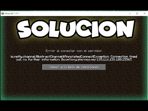 Solucion Error io.netty.channel.abstractchannel$annotatedconnectexception | #Aternos #Error